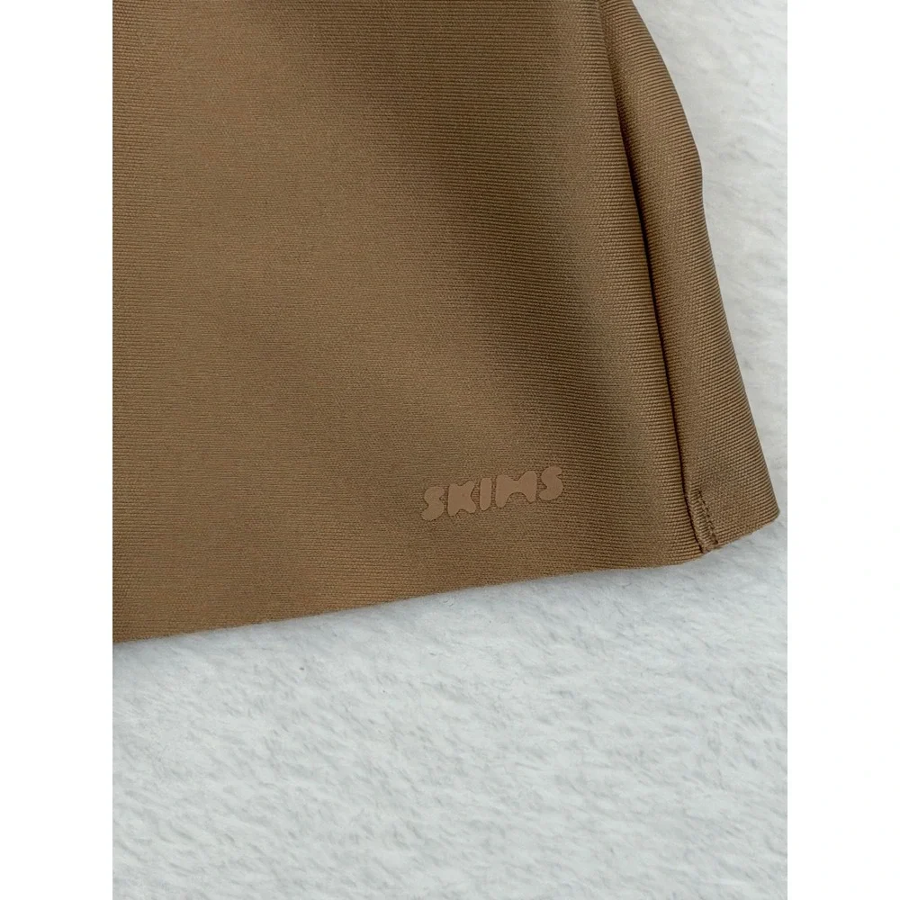 SKIMS Body Core HighWaisted Short Clay Brown Shapewear SO-SHO-952W Womens Size S